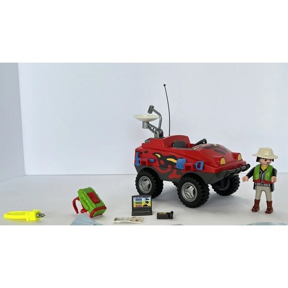 Playmobil 3216 Set Amphibious All Terrain Vehicle Adventure Figure Accessories - Picture 1 of 10